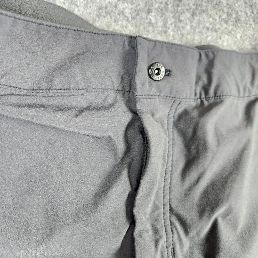 The North Face Paramount Convertible Pants Men 36 Grey Hiking Outdoor Zip Off